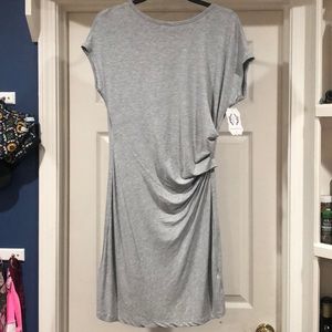 Ruched T-Shirt Dress
